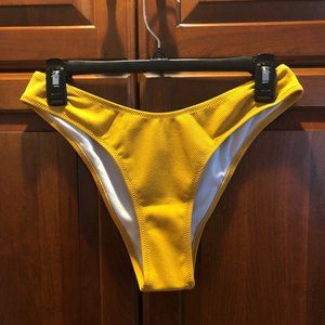 Brand New Yellow Cheeky Bikini Bottoms
